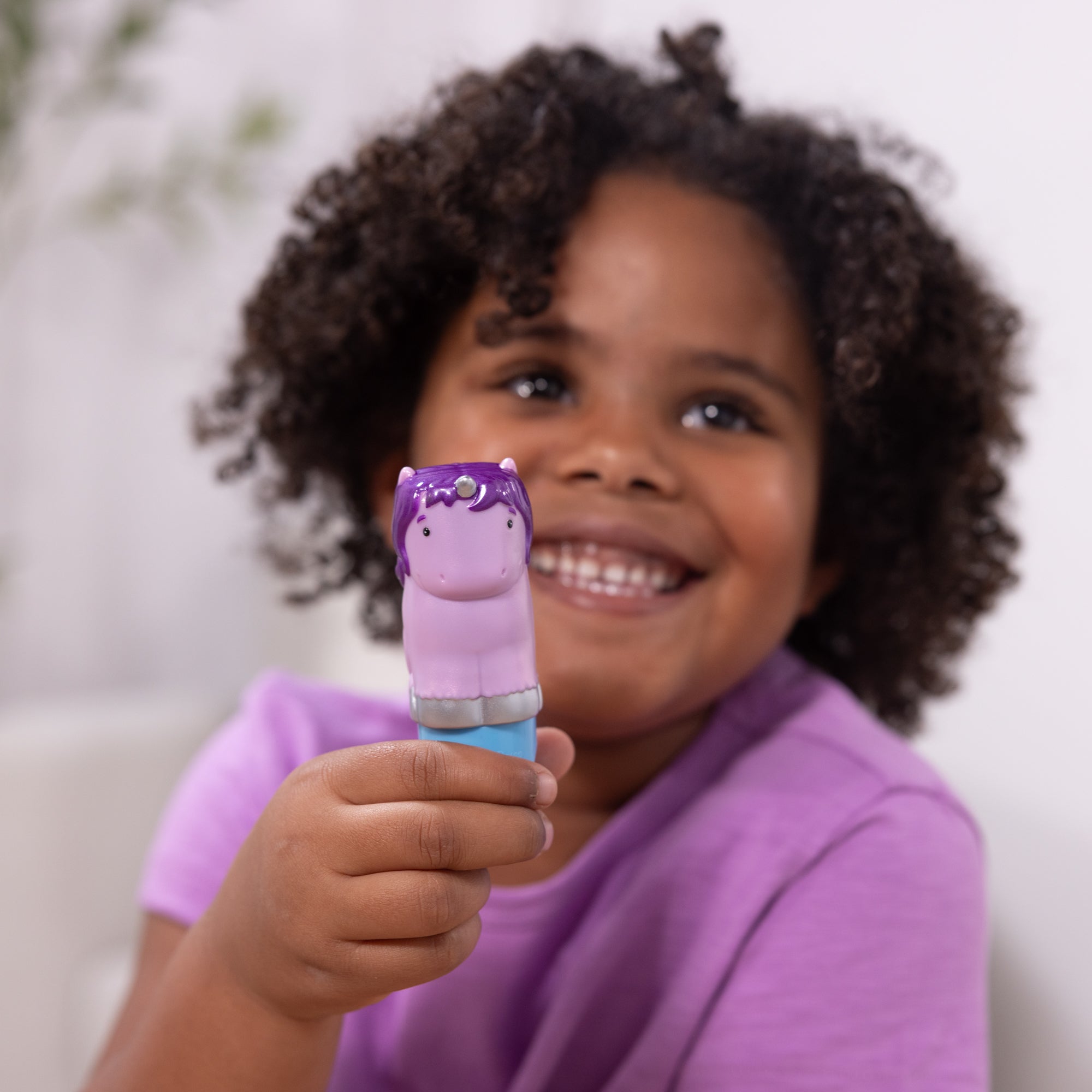 Melissa & Doug Sticker WOW!? Activity Pad & Sticker Stamper - Purple Unicorn - Image 8