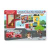 Melissa & Doug Around the Fire Station Sound Puzzle - 8 Pieces