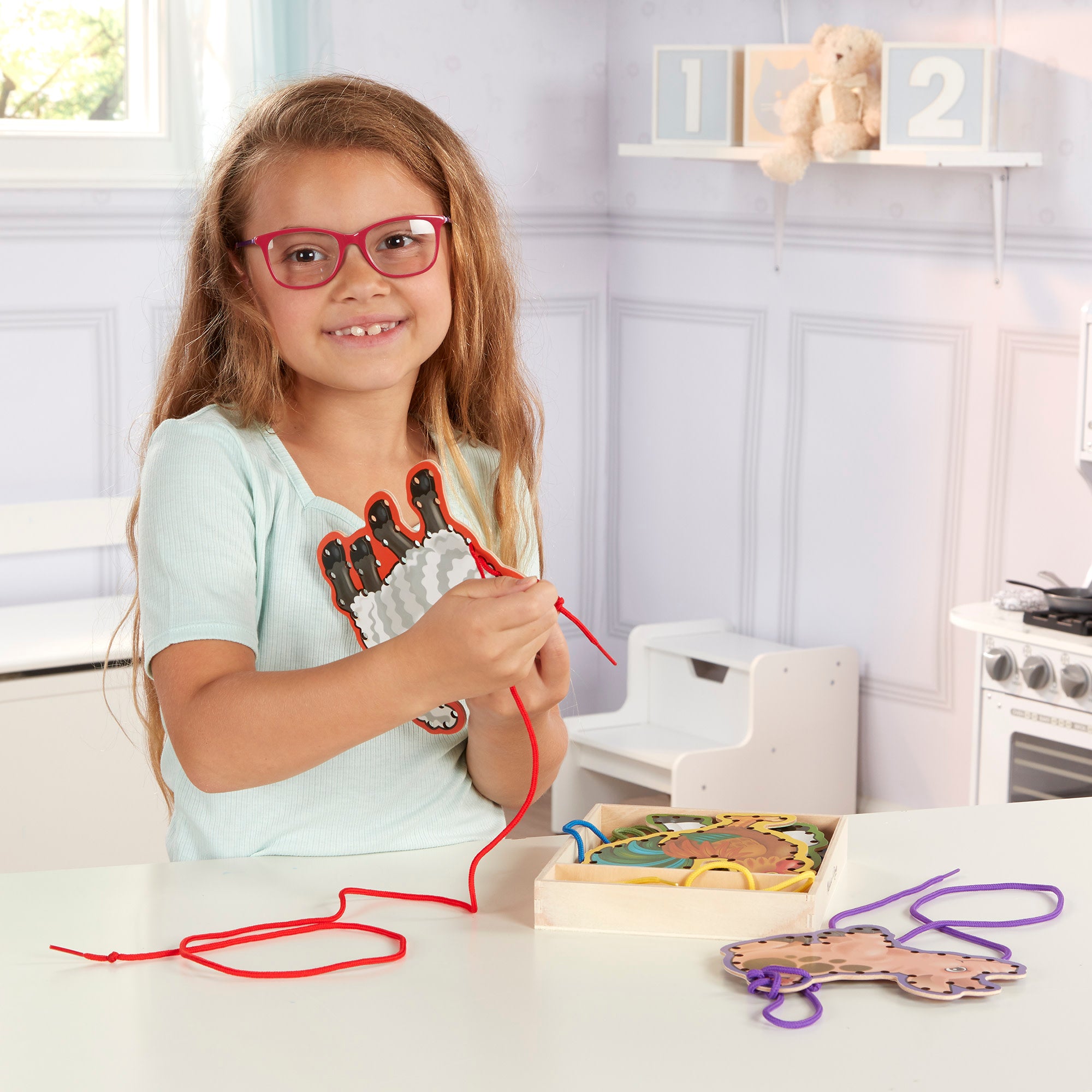 Melissa & Doug Lace & Trace Farm - Image 6