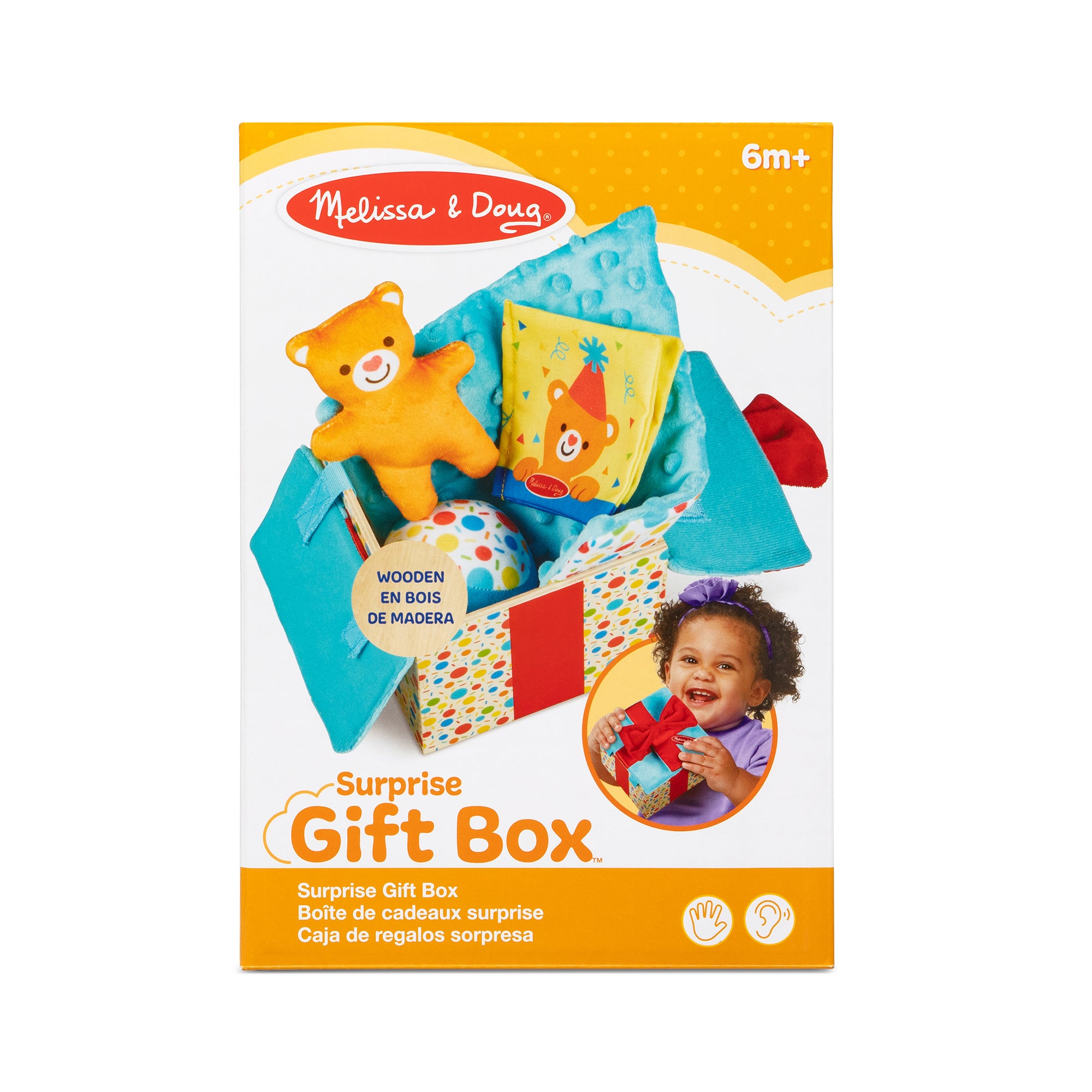 Melissa & Doug Wooden Surprise Gift Box - Image 3