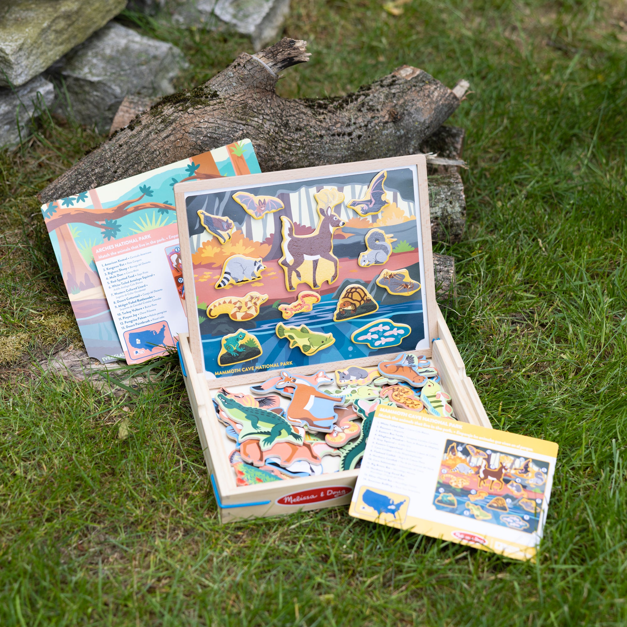 Melissa & Doug National Parks Picture Matching Magnetic Game - Image 8