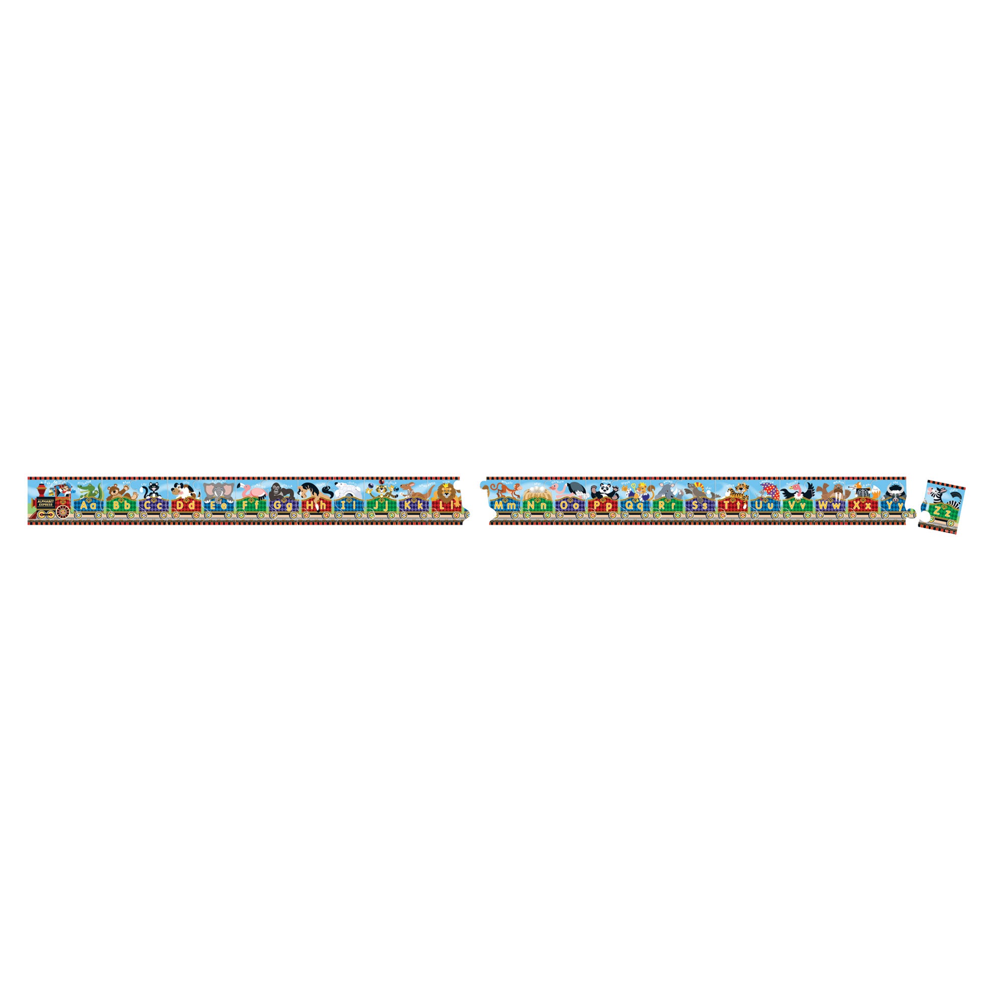 Melissa & Doug Alphabet Express Floor Puzzle - 27 Pieces - Image 9