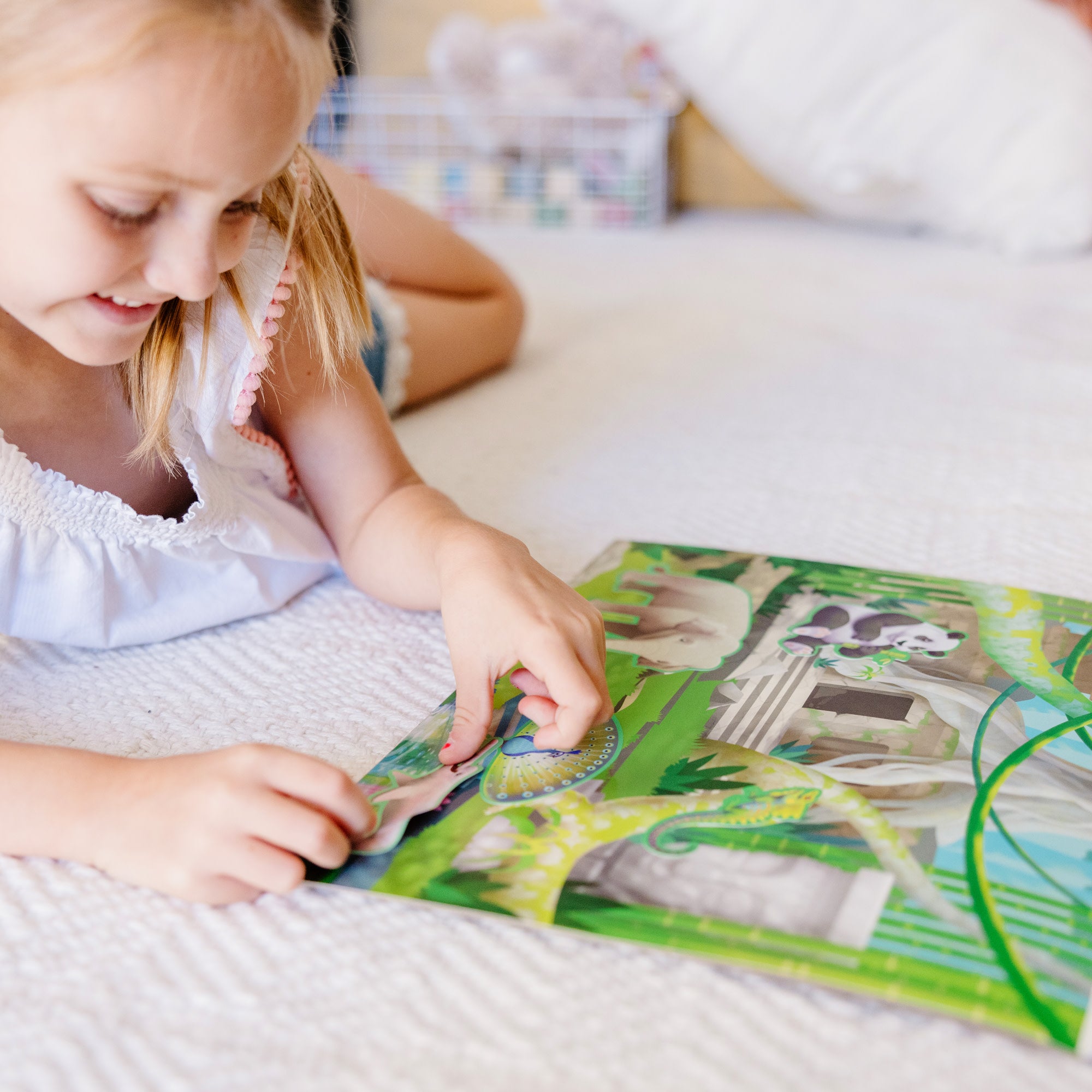 Melissa & Doug Reusable Sticker Pad - Jungle and Savanna - Image 4