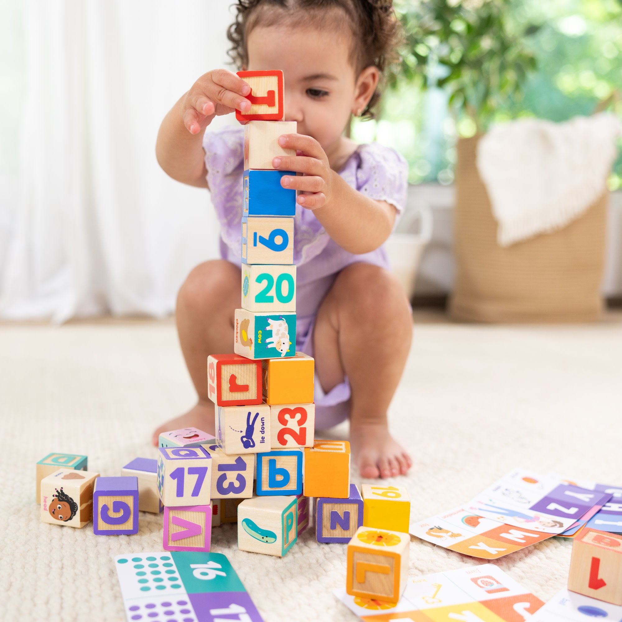 Melissa & Doug Ms. Rachel? Wooden Learning Blocks - Image 7