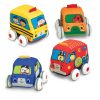 Melissa & Doug K's Kids Pull-Back Vehicles Toy