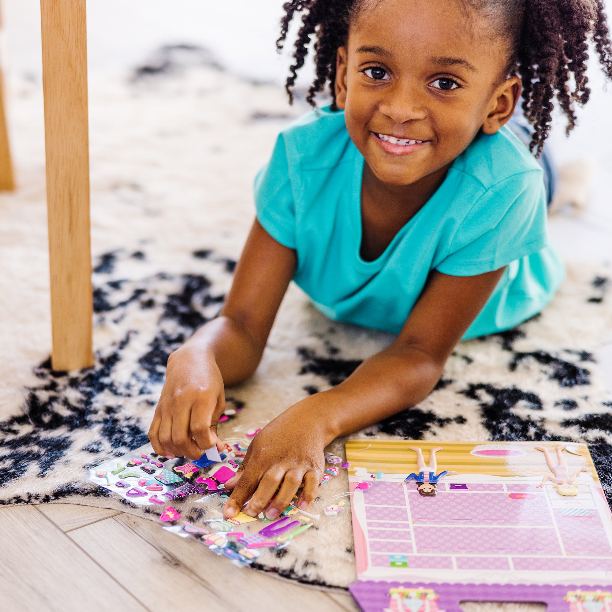 Melissa & Doug Puffy Sticker Activity Book - Dress-Up - Image 2