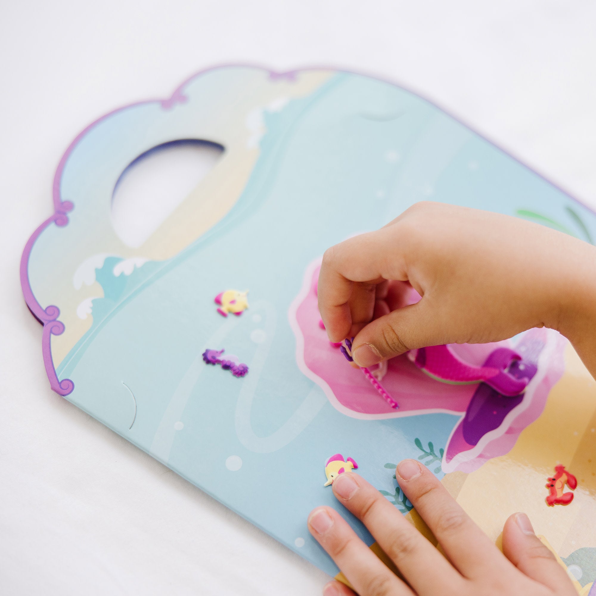 Melissa & Doug Puffy Sticker Play Set - Mermaid - Image 6