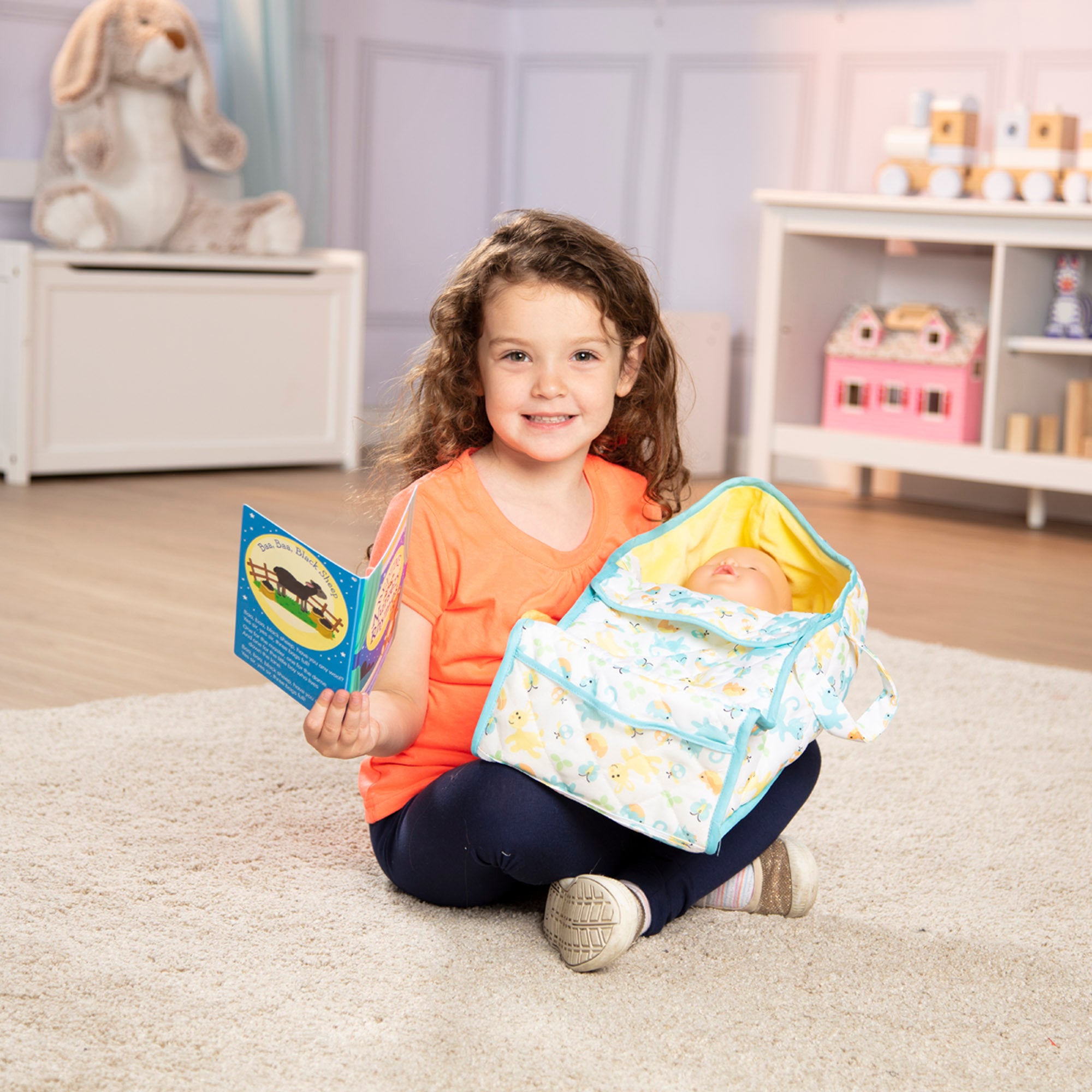 Melissa & Doug Mine to Love Bassinet Play Set - Image 2