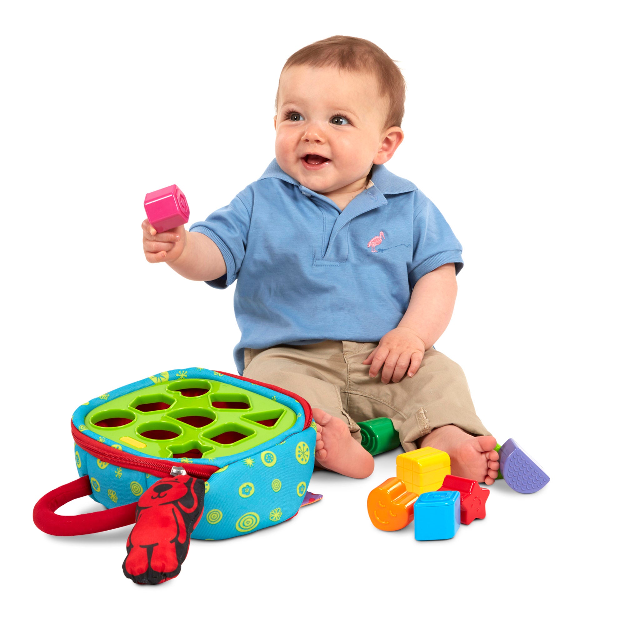 Melissa & Doug K's Kids Take-Along Shape Sorter - Image 8