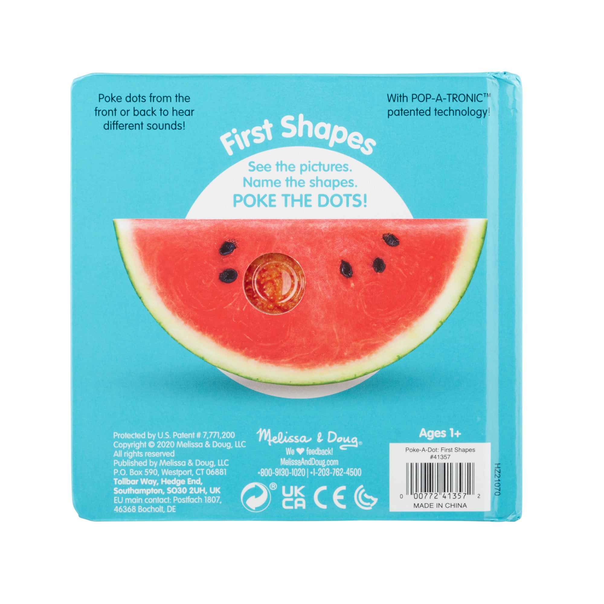 Melissa & Doug Poke-a-Dot: First Shapes Board Book - Image 6