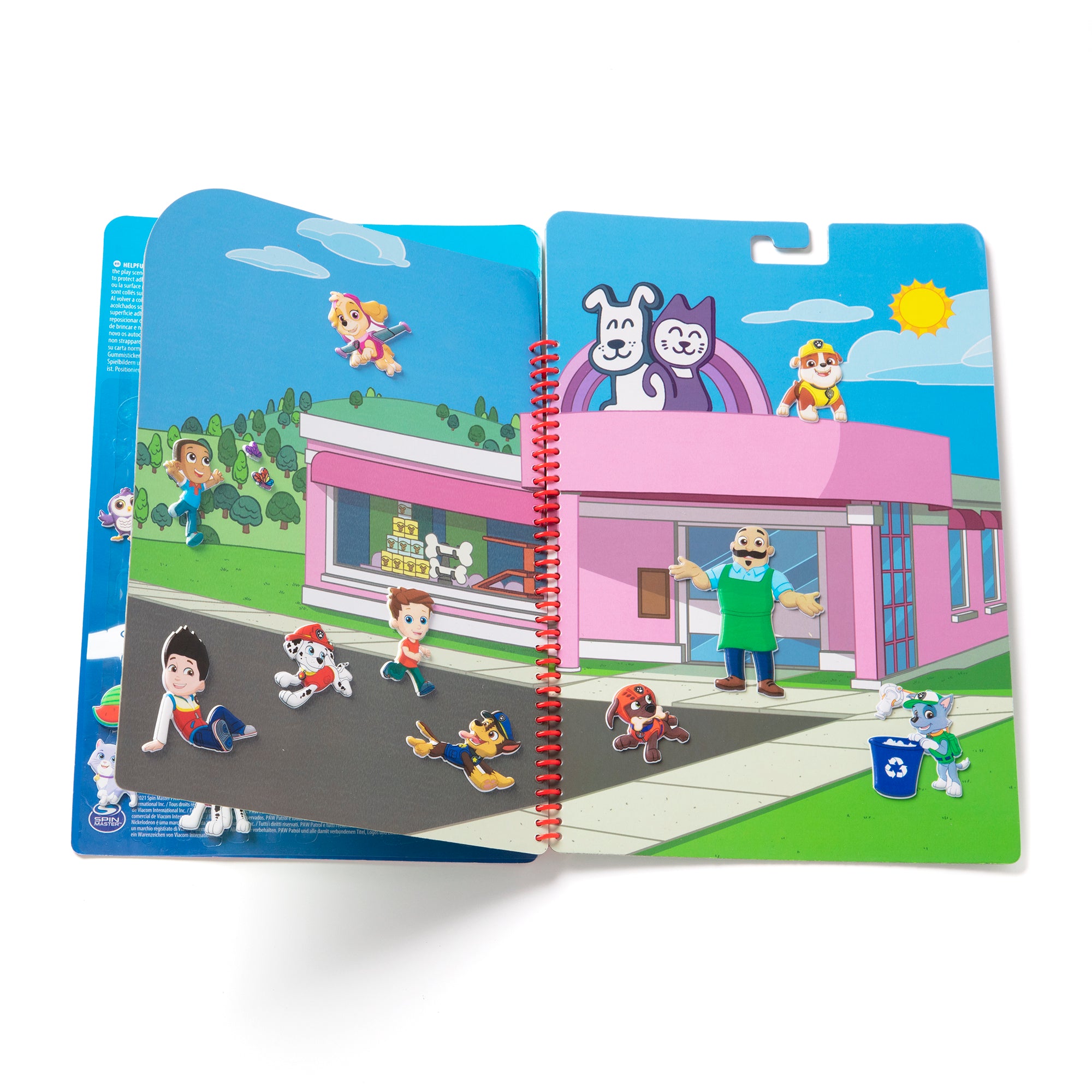 Melissa & Doug PAW Patrol Restickable Puffy Stickers - Adventure Bay - Image 2