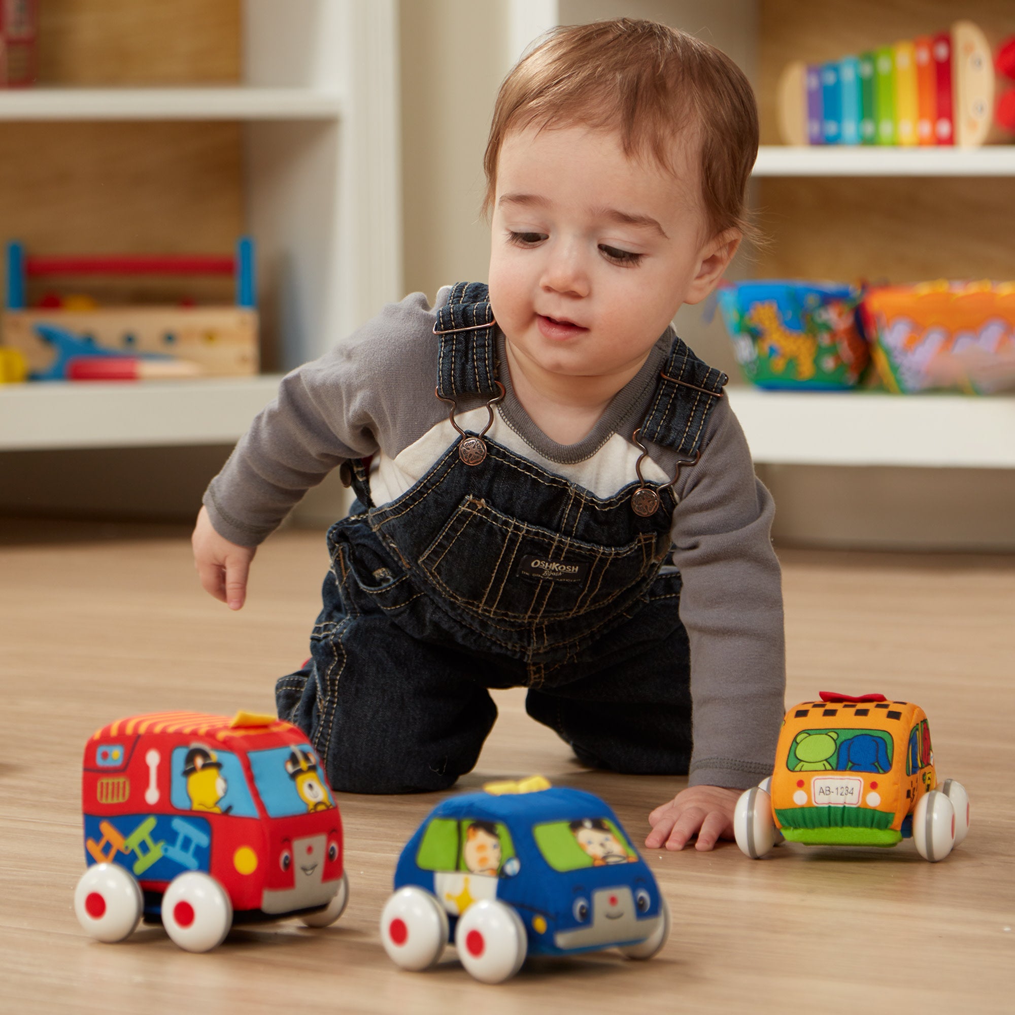 Melissa & Doug K's Kids Pull-Back Vehicles Toy - Image 7