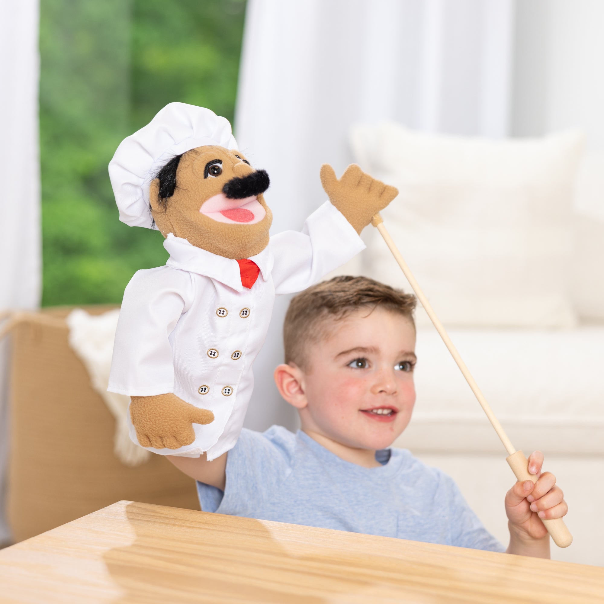 Melissa & Doug Chef Puppet ?C Al Dente - Image 6