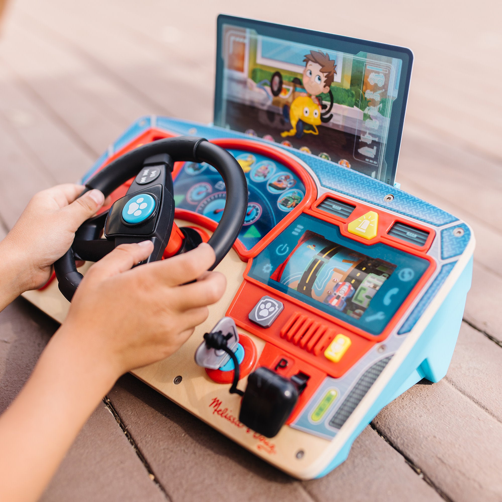 Melissa & Doug PAW Patrol Rescue Mission Wooden Dashboard - Image 7