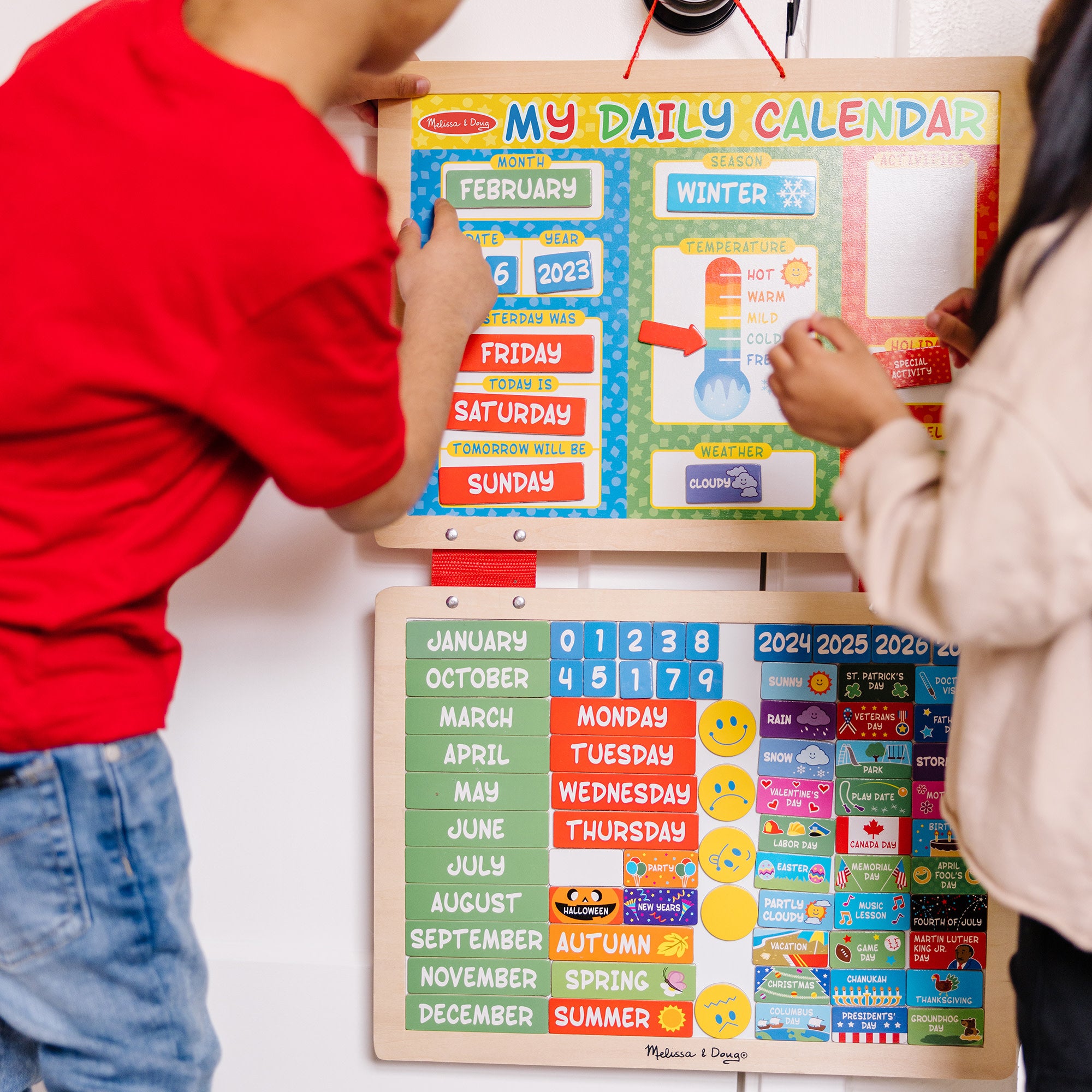 Melissa & Doug My Magnetic Daily Calendar - Image 6