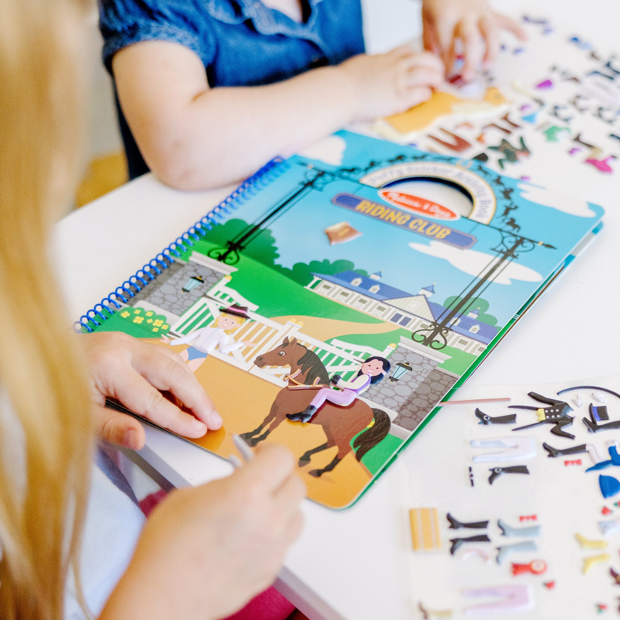 Melissa & Doug Puffy Sticker Activity Book - Riding Club - Image 7