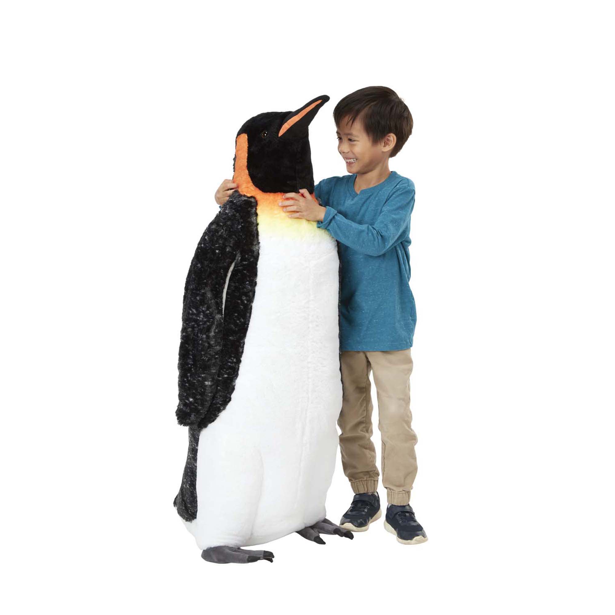 Melissa & Doug Lifelike Plush Emperor Penguin - Image 8