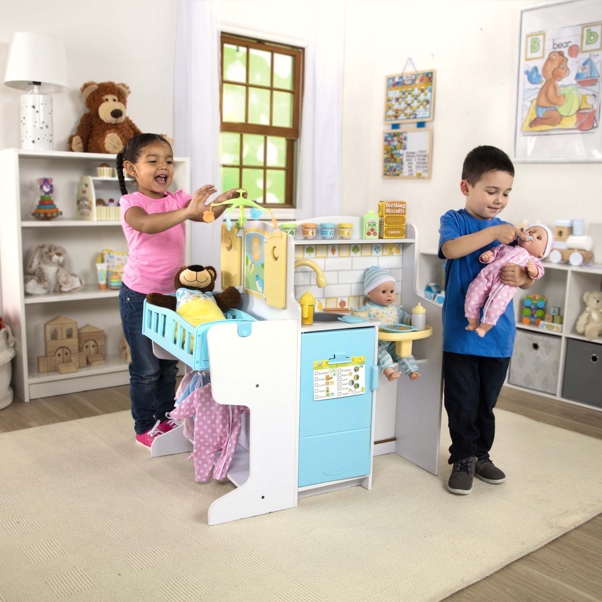 Melissa & Doug Mine to Love Baby Care Activity Center - Image 10