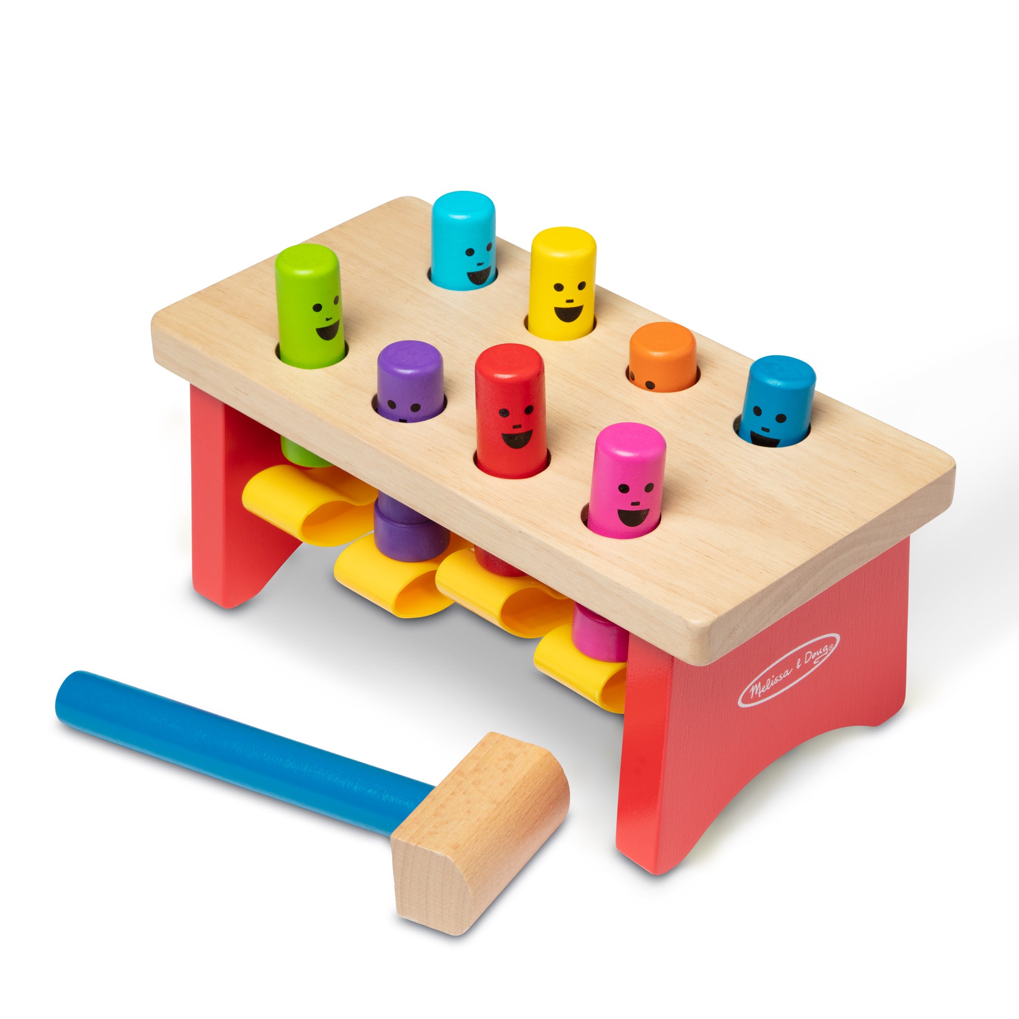 Melissa & Doug Deluxe Pounding Bench - Image 3