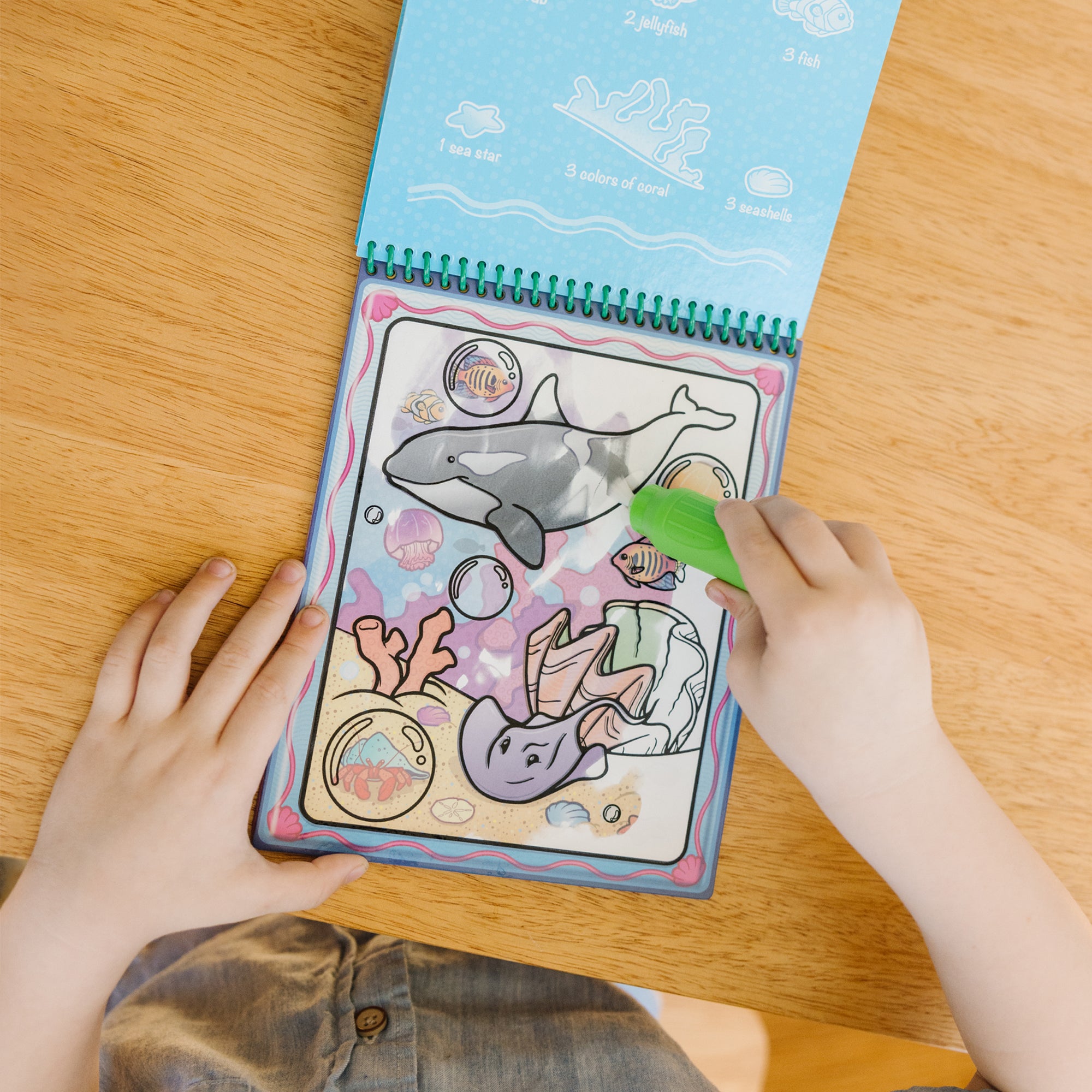 Melissa & Doug Water WOW!? Water Reveal Pad ?C Animals - Image 10