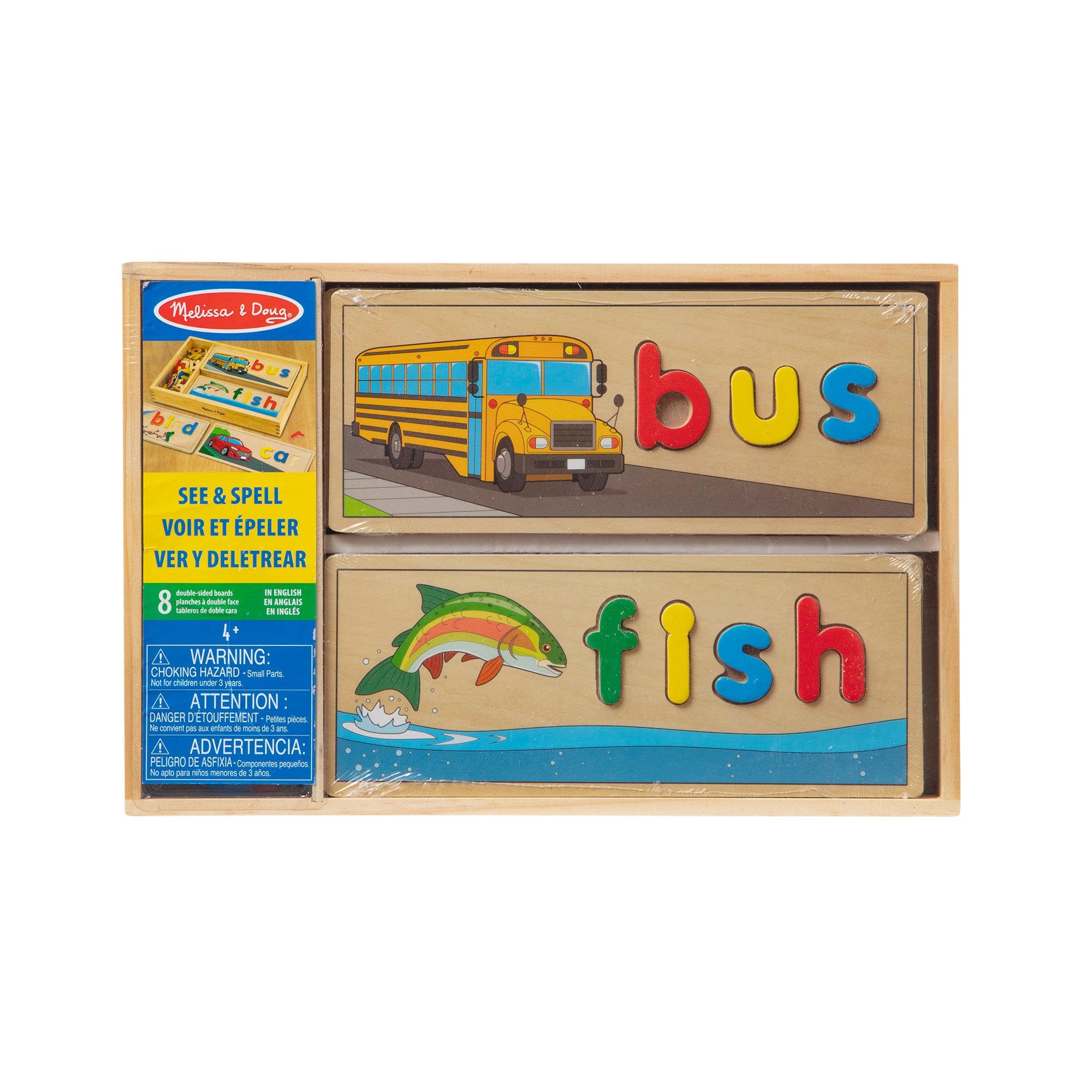 Melissa & Doug See & Spell Learning Toy - Image 3